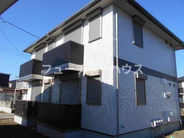 パナ・ハイツ見川　Bの外観|外観は落ち着いています