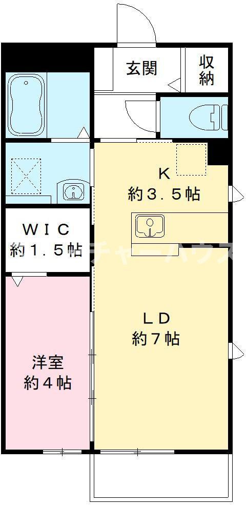 グランコート　Ⅰの間取り