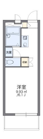 レオパレスＫ　Ｔの間取り