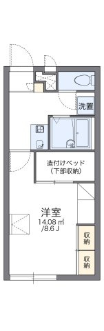 レオパレス桜の間取り