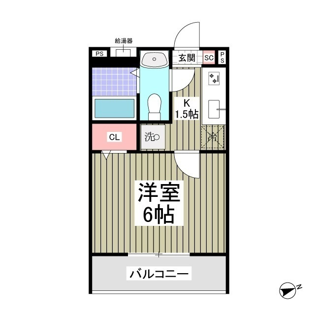 KAREIDの間取り