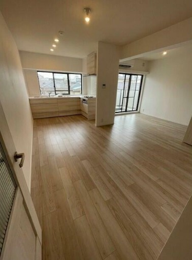 文京区千石４丁目の賃貸マンションの居間・リビング