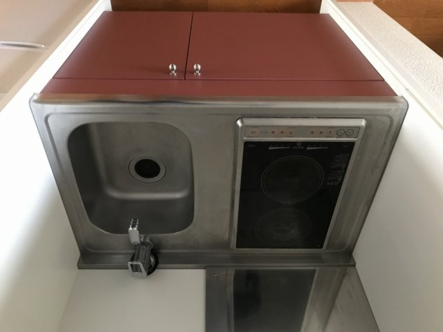 レオパレスサンモールⅡのキッチン