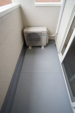 サンライズＭⅡのバルコニー