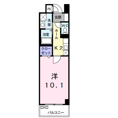 プティネージュの間取り