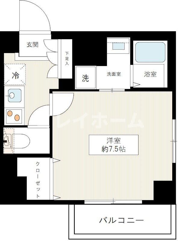 LEXE矢口渡の間取り