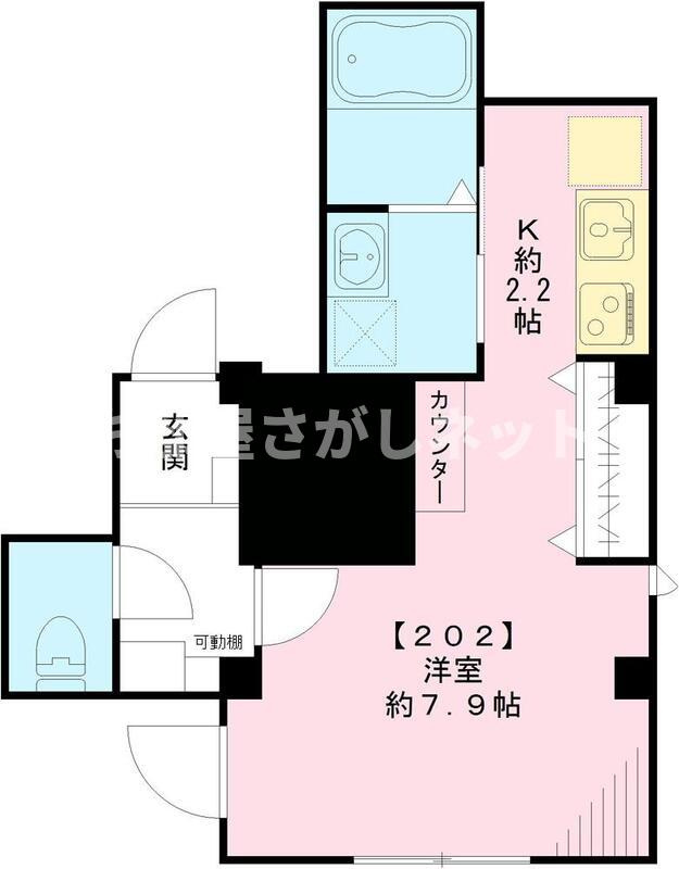 ラシーネ・テラス文京千駄木【おとり物件なし】の間取り