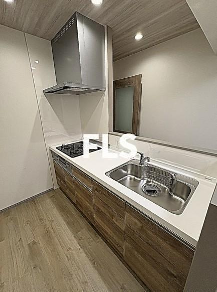 荒川区西日暮里１丁目の賃貸マンションのキッチン
