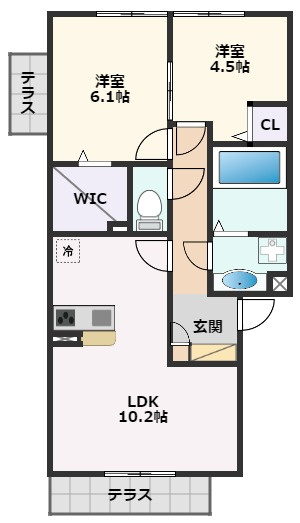 【間取り】 | ナンノ第３２号館