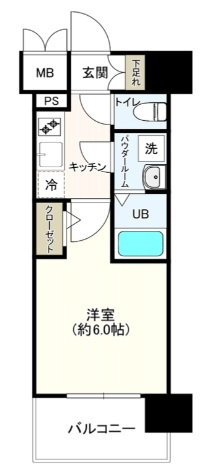 【間取り】 | エスリード本町靭公園レジデンス