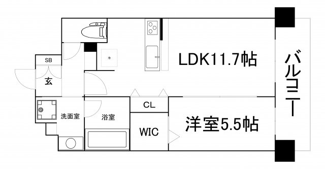 【間取り】 | バロンドール京橋