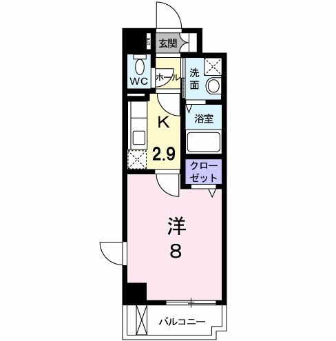 フラット　Ｆの間取り