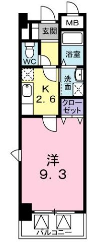 グランドパレス大久保の間取り