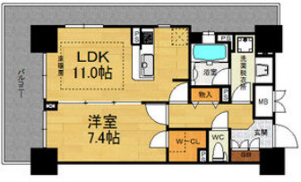 【間取り】 | エスリード長堀タワー