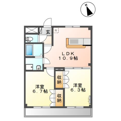 【間取り】 | Ｔ　スクエア