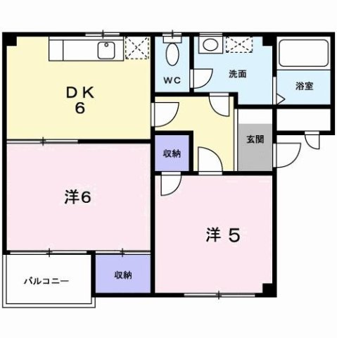 ルミエール大田の間取り