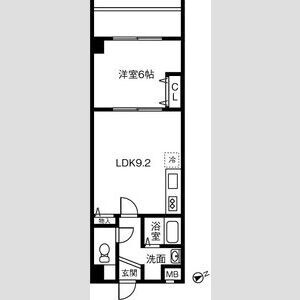 【間取り】 | ヴァンクール新栄