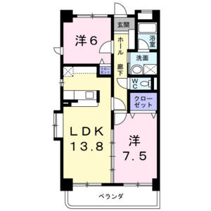 【間取り】 | ラ・カーサSHIMADA