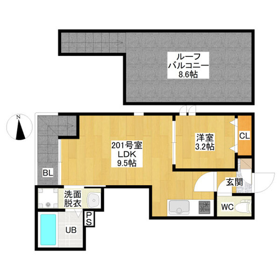【間取り】 | GRANDTIC志賀本通南
