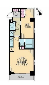 【間取り】 | リヴェール三軒茶屋