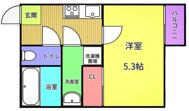 シアッツ目黒の間取り|間取り