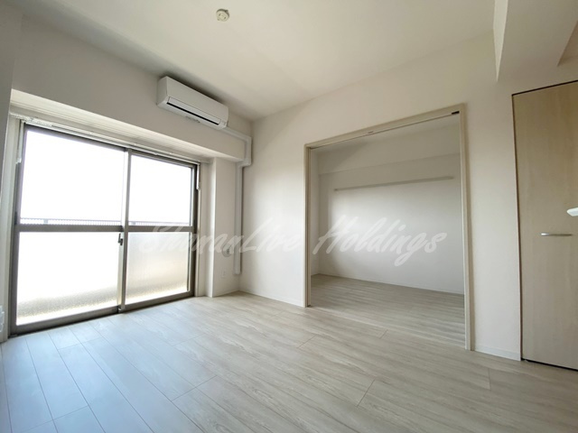 大和市中央林間３丁目の賃貸マンションの居間・リビング|使いやすいリビングになります♪