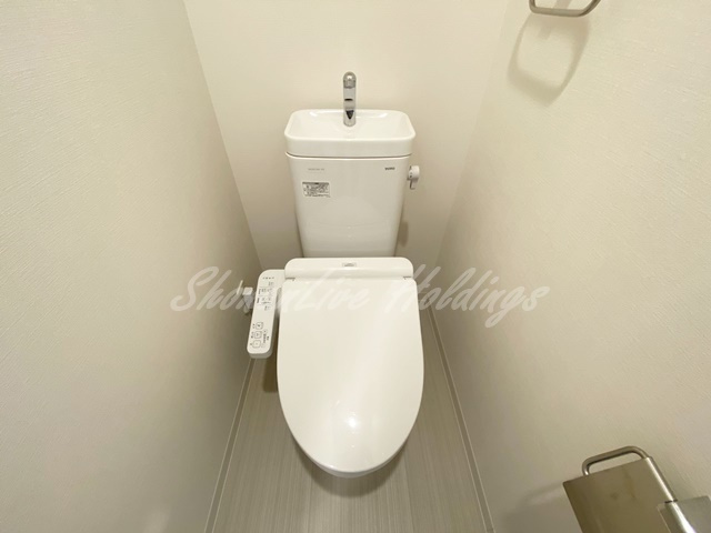 大和市中央林間３丁目の賃貸マンションのトイレ|清潔感のあるトイレです