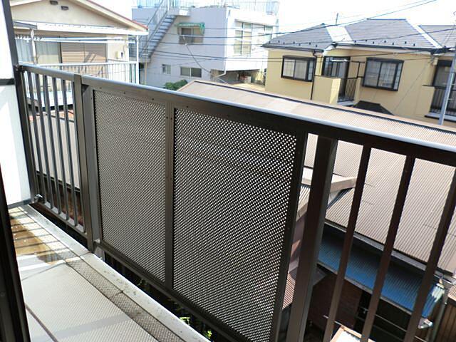 シャルムハイツのバルコニー