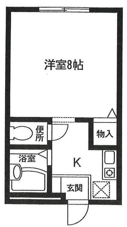 シャルムハイツの間取り