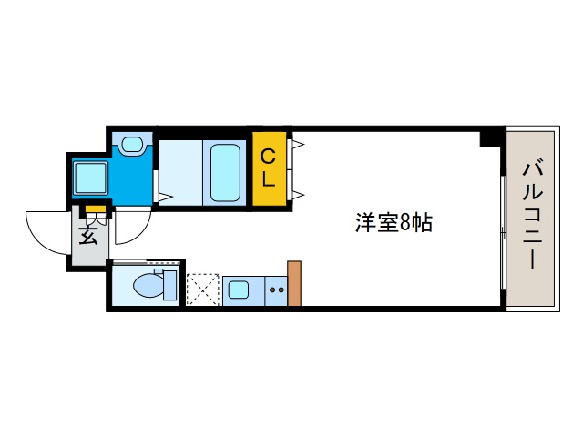 エグゼ大阪BAYの間取り