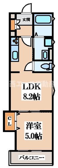 【間取り】 | クリエオーレ錦町