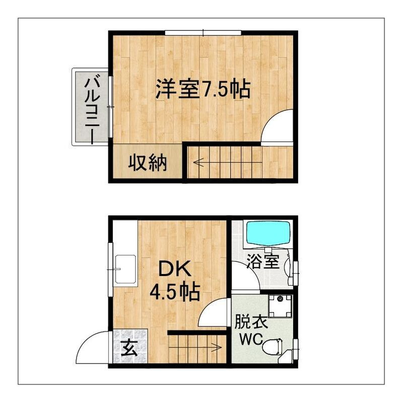 ＭＡＨ春日中央の間取り