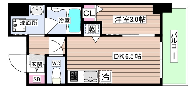 【間取り】 | エスリードレジデンス　ザ・グラン梅田イースト