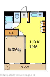 【間取り】 | 正興鶴瀬駅前マンション