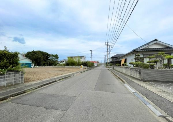 大在北一丁目　土地の前面道路含む現地写真|前面道路含む現地(2026年9月撮影)
