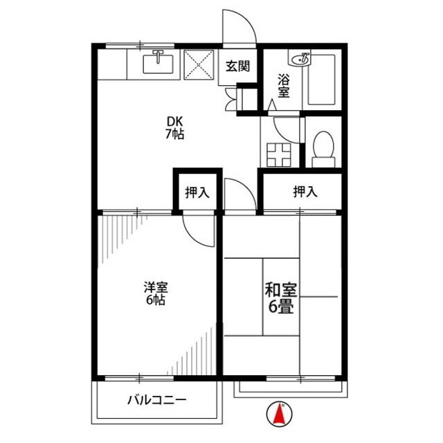パーシモンハイツの間取り