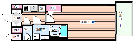 【間取り】 | ファーストフィオーレ江坂ネクシス