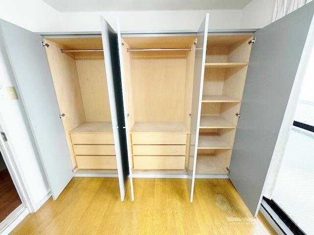 マリオン相模原ビルの収納|収納豊富なお部屋です