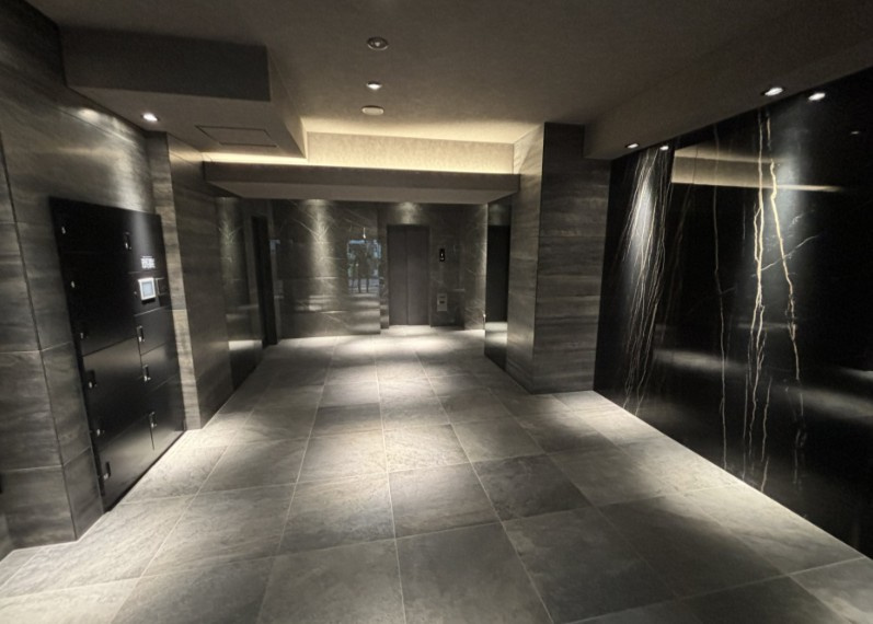S-RESIDENCE新宿早稲田avelisのロビー