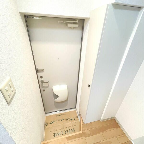レジデンス綱島上町の玄関