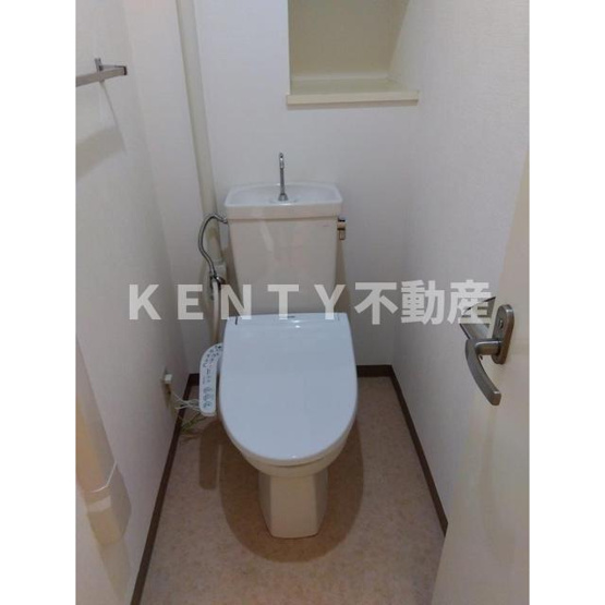 【トイレ】 | ジョイホームズⅡ | シンプルで使いやすいトイレです