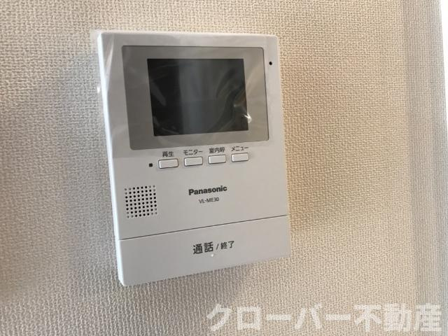 オレンジガーデンのセキュリティ|カメラ付インターホン