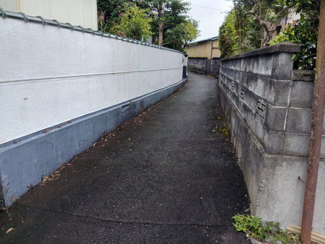 売土地　富士市今泉8丁目の前面道路含む現地写真|国道139号線まで車で1分です。多方面へのアクセス良好です。