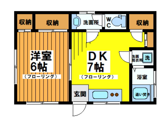 ハウスワタナベの間取り