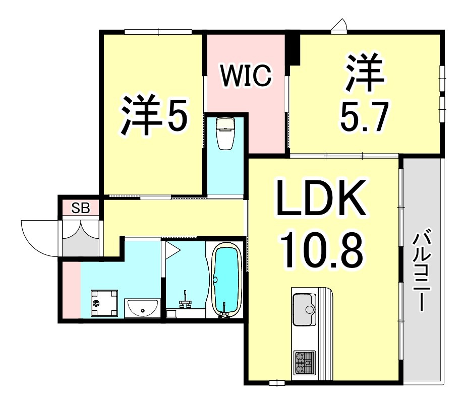TERRA甲子園口の間取り