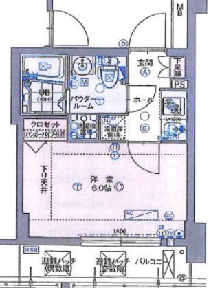 サムティ土佐堀Riberaの間取り