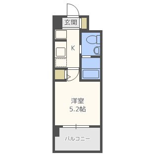 エスリード南堀江リバーサイドの間取り
