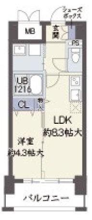 パークサイド本町の間取り