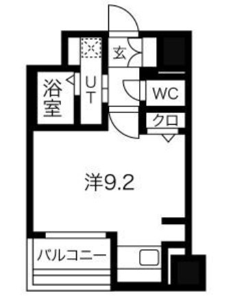 ラナップスクエア難波南の間取り