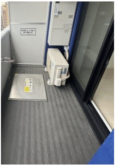 サムティ江戸堀ASUNTのバルコニー